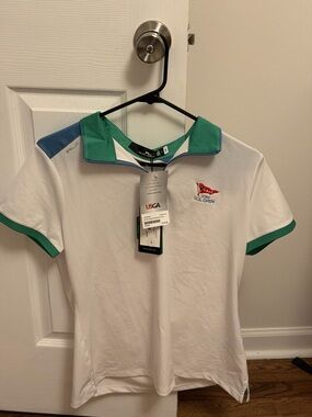 Ralph Lauren USGA 123rd U.S. Open White Polo